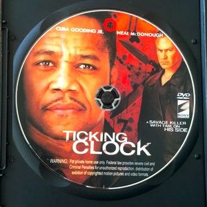 🍿 4/$20 Ticking Clock DVD Cuba Gooding Jr Neal McDonough Action Thriller Movie